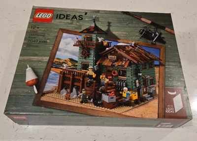 LEGO IDEAS 21310 Old Fishing Store - BRAND NEW - FACTORY SEALED - RETIRED - Image 1 of 4