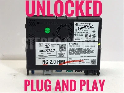 MÁQUINA HUMANA CADILLAC XTS 2014 DESBLOQUEADO MÓDULO HMI OEM 23443747 GM973 Foto 1 de 4