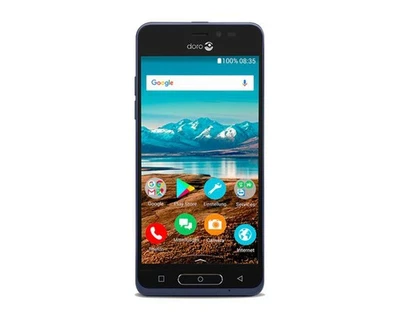 Doro 8035 4G Senioren Smartphone  Metallic Blau Handy Mobiltelefon *B-Ware - Bild 1 von 3