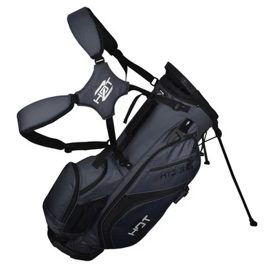 New Hot-Z Golf 3.0 Stand Bag Grey/Black - Image 1 of 4