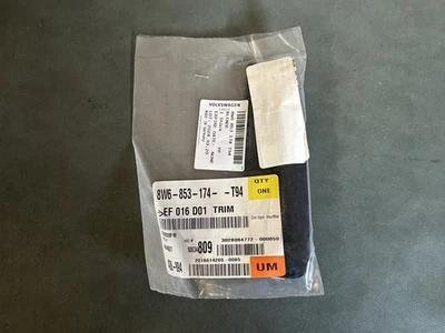 Audi OEM NOS 8W6-853-174-T94 Passenger Side Fender Grille Vent 2018-2024 RS5 - Image 1 of 3