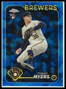 2024 Topps Chrome Update Sapphire Edition #USCS299 Tobias Myers - Picture 1 of 2