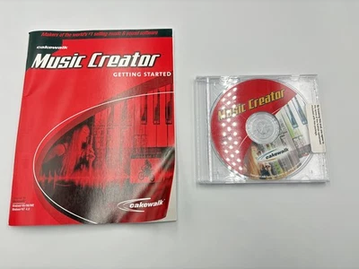 Cakewalk Music Creator 1.0 Software Desktop Studio Microsoft Windows 95/98/ME/NT - Image 1 of 4