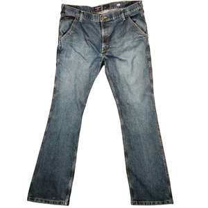 Ariat Rebar M4 Stivaletto Relaxed Taglio Jeans da Lavoro Uomo 40x36 Blu Denim Falegname - Foto 1 di 13