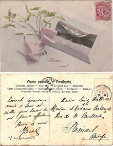 AUGURALI - BUON ANNO - BONNE ANNEE - VIAGG. 1906 -77022- - Picture 1 of 1