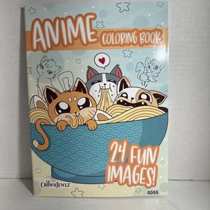 Anime Coloring Book - Picture 1 of 10