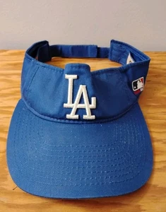 Los Angeles Dodgers MLB Vintage Visera Sombrero Auténtico Ajustable Gorra Azul Equipo MLB - Imagen 1 de 7