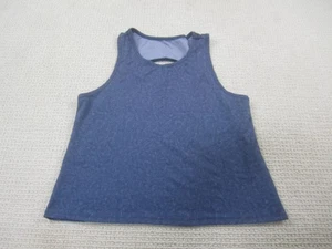 Senita Leichtathletik Shirt Damen Small blau Racerback Tank Top Schlüsselloch Activewear - Bild 1 von 8