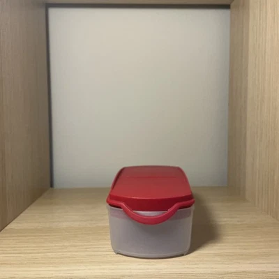 Tupperware Eidgenossen Plus 350 Ml Rot Klappdeckel Neu  - Bild 1 von 2