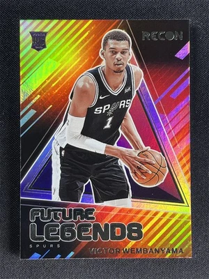 2023-24 Panini Recon Victor Wembanyama #14 Future Legends Rookie RC Spurs - Image 1 of 2