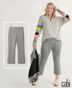 Pantalón Cabi Nuevo Con Etiquetas Stealth #4828 Gris Recortado XS - XL Antes $119 - Imagen 1 de 4