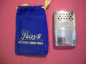 jon-e Gold Plated Standard Handwärmer [selten] - Bild 1 von 2