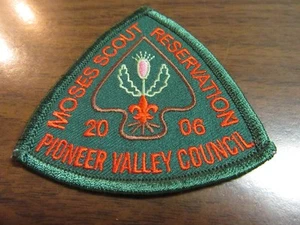 Moses Scout Reservation 2006 Dark Green Border Pocket Patch       OBY - Picture 1 of 1