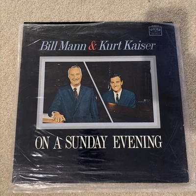 Bill Mann & Kurt Kaiser Original Stereo Lp On A Sunday Evening Word Records 1968 Foto 1 de 2