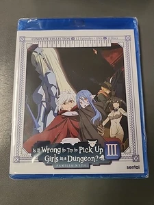 Is It Wrong to Try to Pick Up Girls in a Dungeon? III (Blu-ray)  *NEW* FREE SHIP - Bild 1 von 2