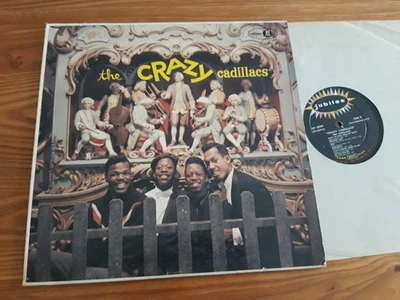 The CADILLACS  The Crazy Cadillacs  US LP JUBILEE JGM 1089   1959 EX - Image 1 of 3
