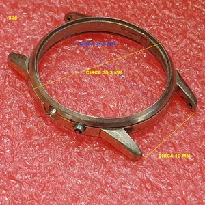 cassa orologio polso svegliarino alarm tachimetro Ø  35,3 mm vintage old watch - Picture 1 of 7