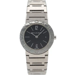 BVLGARI BVLGARIBVLGARI BB26SS Quartz Black Dial Ladies Watch 90301393 - Picture 1 of 7