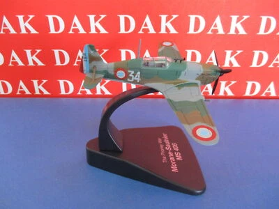 Die cast 1/72 Modellino Aereo Aircraft Morane Saulnier MS 406 France by Atlas - Immagine 1 di 4
