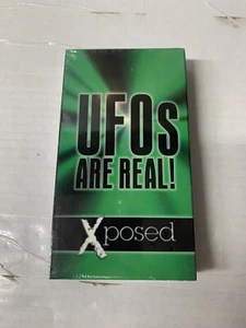 UFOs Are Real! Xposed VHS Video 1996 - New Factory Sealed-RARE!!! - Picture 1 of 6