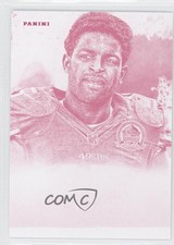 2013 Panini Father's Day Inked Progressions Magenta Michael Crabtree #MC.2