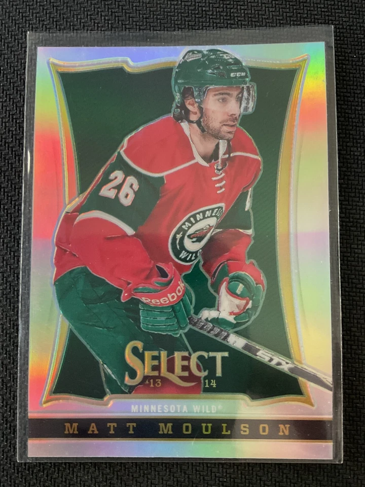 Matt Moulson 2013-14 Panini Select Silver Prizm Parallel Card #448 - Image 1 of 1