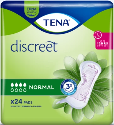TENA Discreet Normal Inkontinenzeinlagen 24 Stück oder 12 x 24 Stück