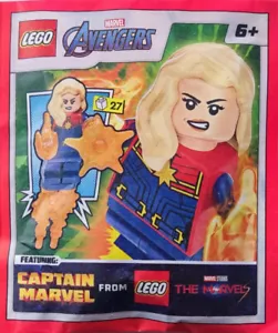 ORIGINAL LEGO - MARVEL AVENGERS - LMT EDT - Captain Marvel Carol Danvers 242321 - Picture 1 of 2
