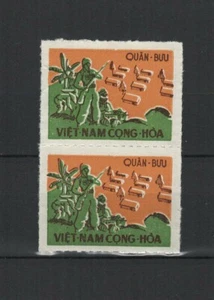 Sud Vietnam 1961 Y&TN°1 2 timbre de franchise militaire non oblitérés /TR9090 - Imagen 1 de 2