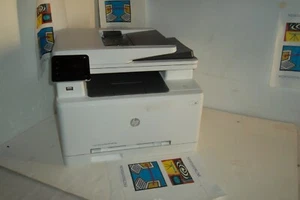 HP LaserJet Pro MFP M277dw Printer AIO Wi-Fi Duplex Copy Fax Scan LAN USB Touch - Picture 1 of 12