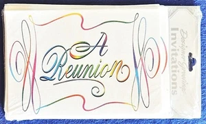 "Tarjetas de invitación de fiesta ""Una reunión"" 8 un. saludos de diseñador ¡Celebra con nosotros! - Imagen 1 de 1