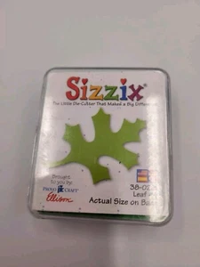 Sizzix Leaf #4 Die Cartridge Retired Oak Scrapbook Teacher School Fall Harvest - Picture 1 of 10