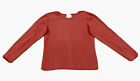 Susan Bristol Casuals Womens Cotton Shirt Size PP Mauve W/Flowers Good Condition