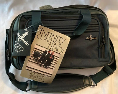 Atlantic багажа компании зеленый холст наплечная сумка с короткими ручками ручная кладь багажа сумка - Изображение 1 из 4