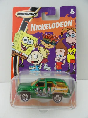 Matchbox Nickelodeon Cadillac Escalade 2003 (Green The Wild Thornberrys) Foto 1 de 4