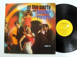 HECTOR RIVERA at The Party With LP Original press Merengue, Calypso, Salsa Cm 94 - Picture 1 of 5