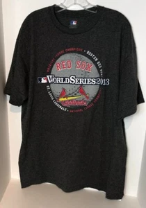 Boston Red Sox VS St Louis Cardinals 2013 World Series T-Shirt Size XL - Picture 1 of 5