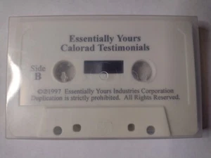 Cassette Tape Essentially Yours Calorad Testimonials 1997 Audio  - Foto 1 di 4