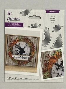 Troquel follaje Crafter's Companion Gemini Elements Papercraft 5 piezas - Imagen 1 de 4