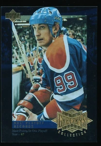 1995-96 Upper Deck Gretzky Collection #G12 Most Points in One Playoff Year EX - Picture 1 of 2