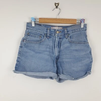 Levi's 569 Cut Off Jean Shorts Womens W30 Size 18 Regular Denim 100% Cotton - Image 1 of 4