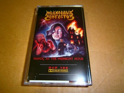 AGGRESSIVE PERFECTOR - Havoc at the Midnight Hour. Tape - Image 1 of 4