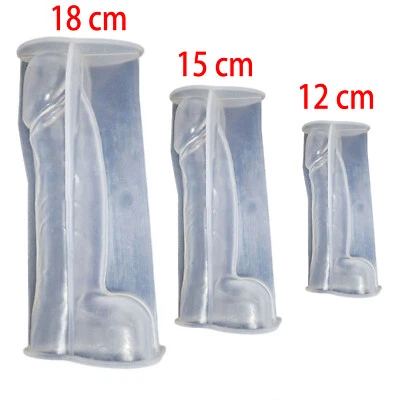 Silicone Men Genital Candle Mold Reusable Mold for,Crafting Scented Candle Resin - Image 1 of 4