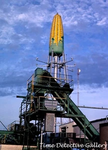 Corn Water Tower, Seneca Foods, Rochester, Minnesota - Vintage Photo Print - Picture 1 of 1