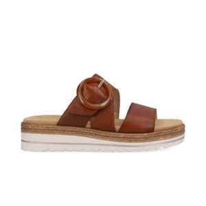 Remonte Women's Jocelyn D0Q51-24 Slide Sandal - Muskat Brown NWB - Picture 1 of 7
