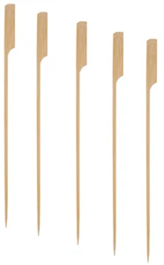 Bambus Fingerfood Spieße Golf 7 cm 250 Stück Partyspieß Obst Gemüse Food- Stick - Picture 1 of 1