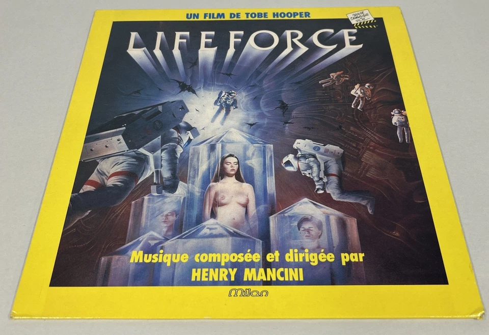 LIFEFORCE - TOBE HOOPER IMPORT FRANCE- MILAN A256 LP - Image 1 of 4