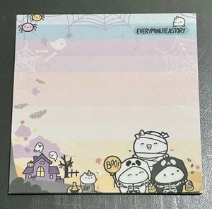 New Every Minute A Story Halloween 🎃 Sticky Notes Notepad EMAS - Picture 1 of 2