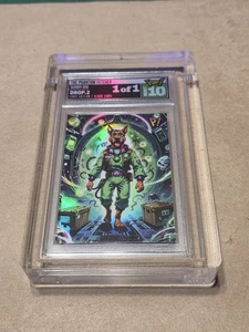 2025 Wild Card Pop1 Drop.2 Scooby-Doo 1/1 1st Edition Black Label One Of Kind - Picture 1 of 6