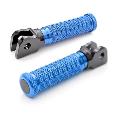 Blue POLE Riser Front Foot Pegs For Buell S3 Thunderbolt All Year — 第 1/4 张图片